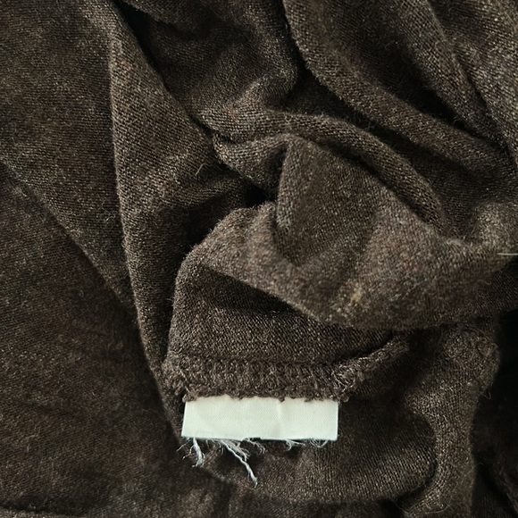 Madewell brown raglan 3/4 sleeve tee shirt XS - Picture 4 of 4